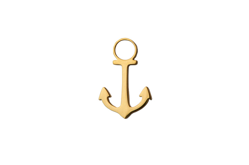 GOLD Anchor Charm