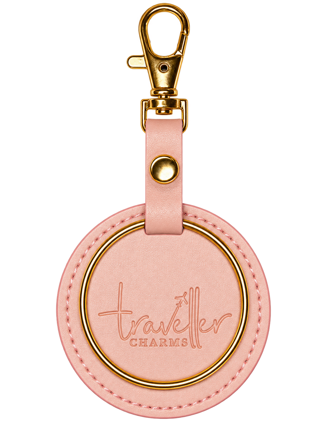 Traveller Charms Schlüsselanhänger Gold Nude