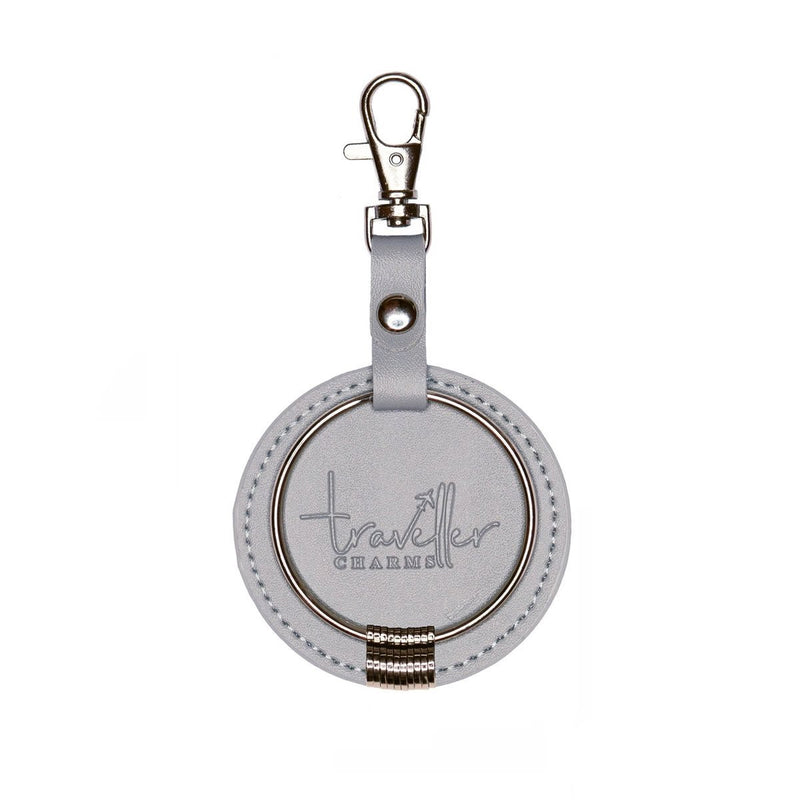 Keychain + 1 charm (Silver) - Traveller Charms